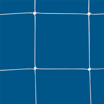 Sonderanfertigung - Transparentes BOY-Katzennetz in 50mm Maschenweite - Garnstärke 0.6mm Ø Sonderanfertigung - Transparentes BOY-Katzennetz in 50mm Maschenweite - Garnstärke 0.6mm Ø