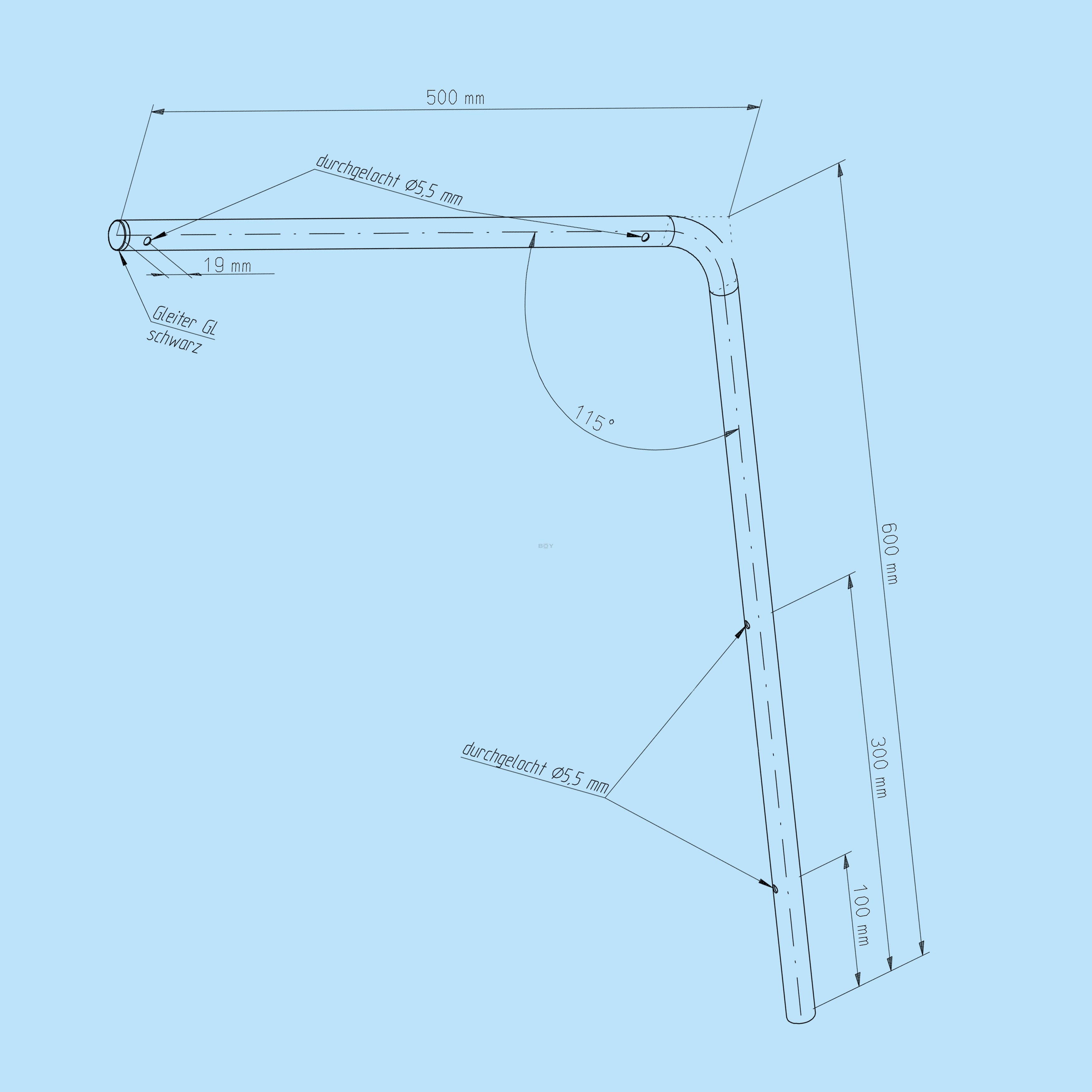 Überkletterschutz für Mauern, Pergolas, Sichtschutzwände etc. - olivgrün