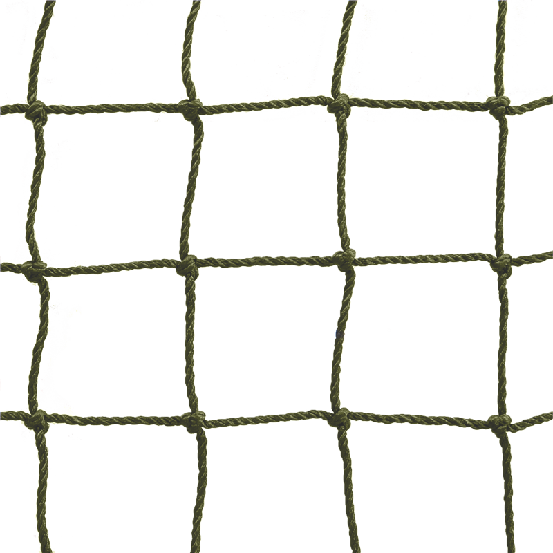 30mm Maschenweite - Extra Stark - olivgrün - 1.5mm Garnstärke - hohe Reißfestigkeit 30mm Maschenweite - Extra Stark - olivgrün - 1.5mm Garnstärke - hohe Reißfestigkeit