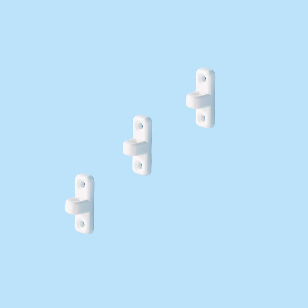 Ersatz Kunststoff Scharniere für die Boy-Katzennetz-Tür, Set a 3 Stück Ersatz Kunststoff Scharniere für die Boy-Katzennetz-Tür, Set a 3 Stück