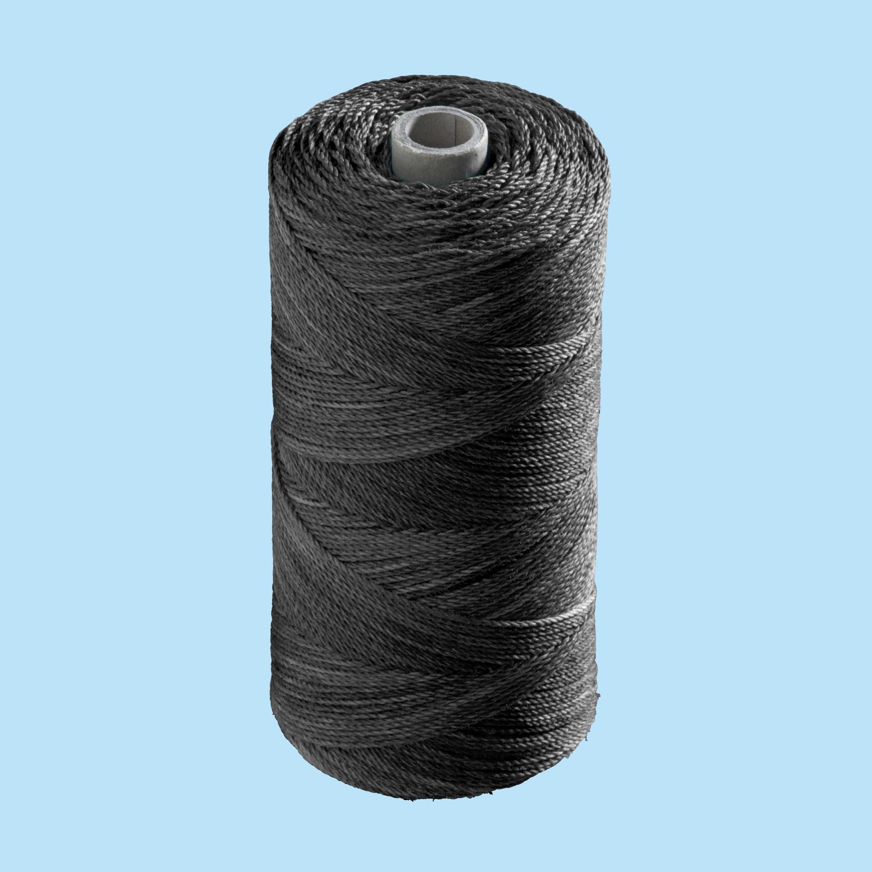 Net thread, 1.5mm thread thickness - 250m roll - black Net thread, 1.5mm thread thickness - 250m roll - black