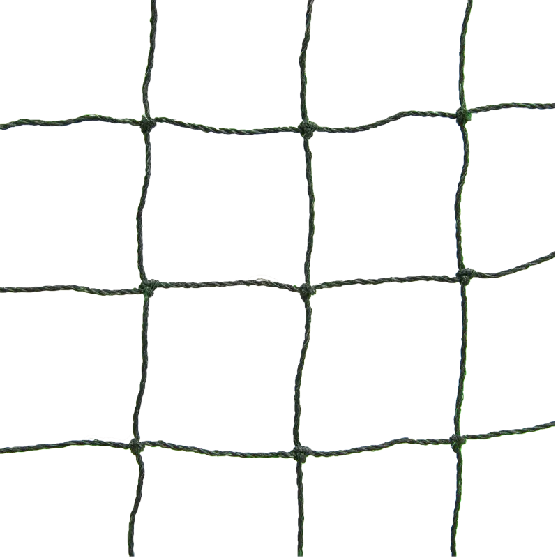 Drahtverstärktes - BOY Katzennetz in 30mm Maschenweite - 1.3mm Garnstärke - UV-imprägniert Drahtverstärktes - BOY Katzennetz in 30mm Maschenweite - 1.3mm Garnstärke - UV-imprägniert