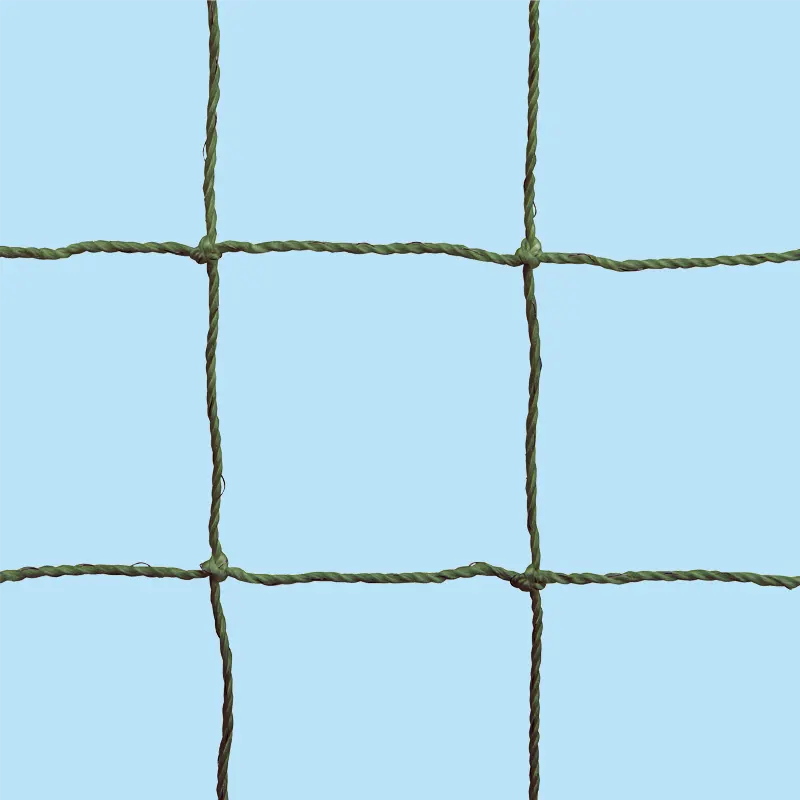 Sonderanfertigung - Drahtverstärkt - Boy-Katzennetz - 50mm Maschenweite - 1.3mm Garnstärke - UV-imprägniert Sonderanfertigung - Drahtverstärkt - Boy-Katzennetz - 50mm Maschenweite - 1.3mm Garnstärke - UV-imprägniert